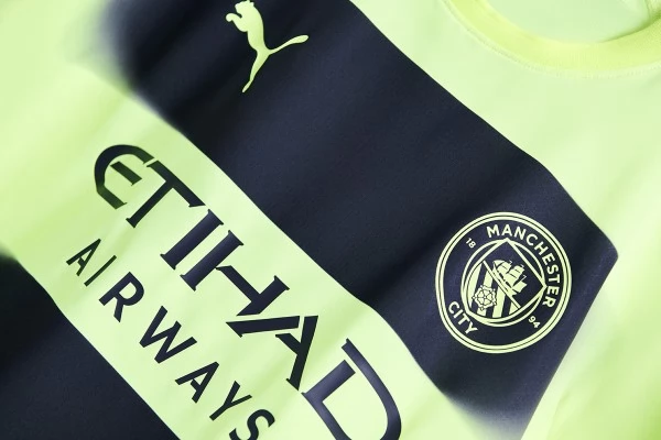 Maillot de Foot Manchester City Enfant Tenue Third 2022/23